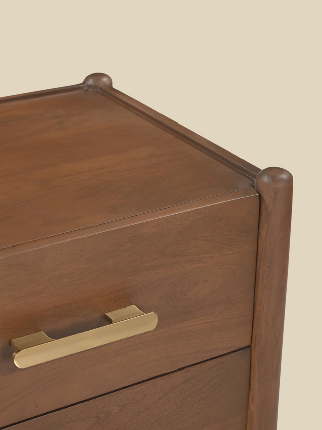 Sally Mango Wood Bedside Table