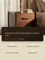 Sally Mango Wood Bedside Table