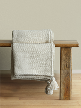 Jerry Cotton Blend Throw