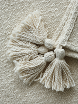 Jerry Cotton Blend Throw