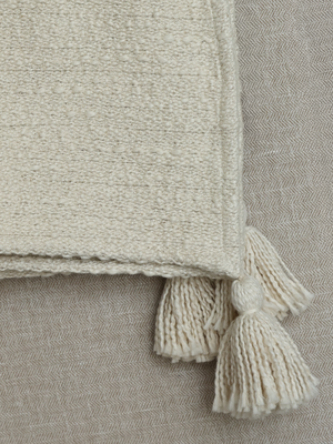 Jerry Cotton Blend Throw
