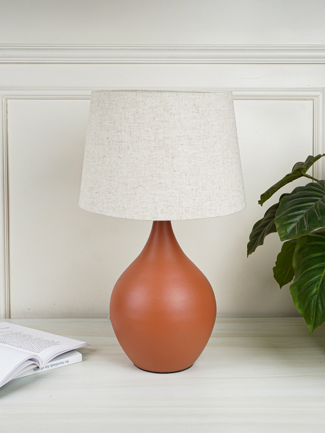 Tansy Terra Glow Metal Table Lamp