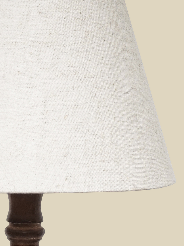 Quinn Brown Wooden Table Lamp