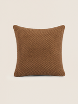 Lev Split Suede Cushion - Tan