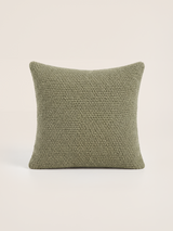 Lev Split Suede Cushion - Light Green