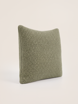Lev Split Suede Cushion - Light Green