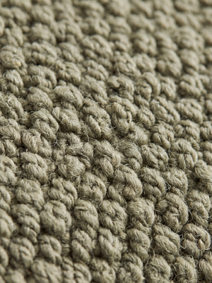 Lev Split Suede Cushion - Light Green