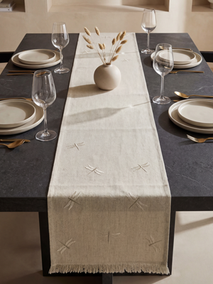 Blair Embroidered Table Runner