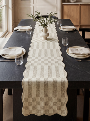 Celina Dobby Table Runner