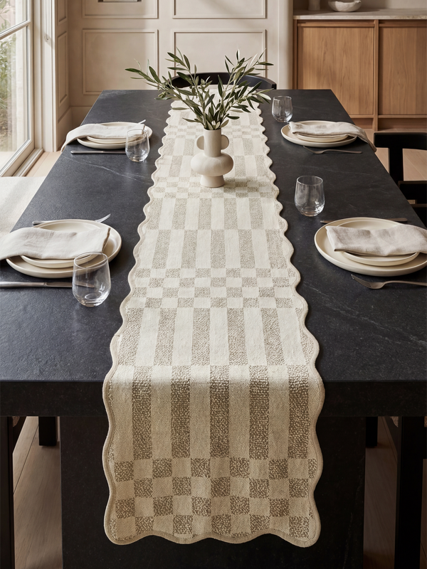 Celina Dobby Table Runner