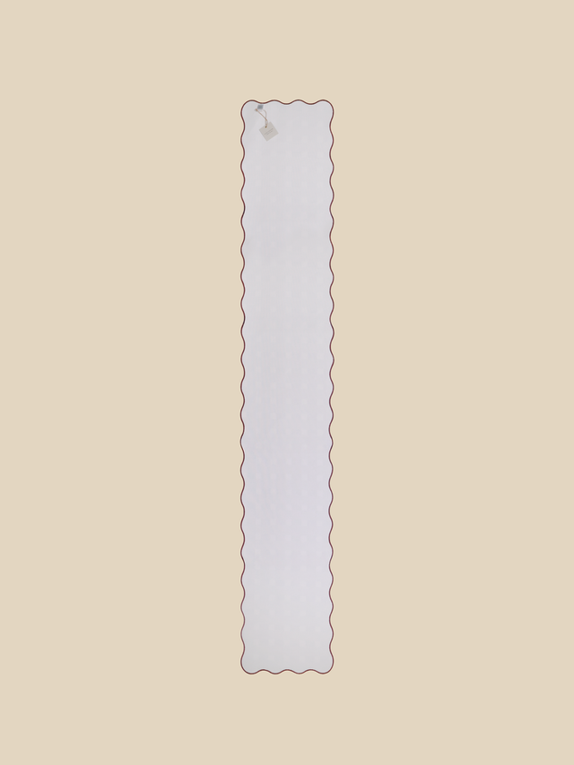 Varasi Checkered Print Table Runner