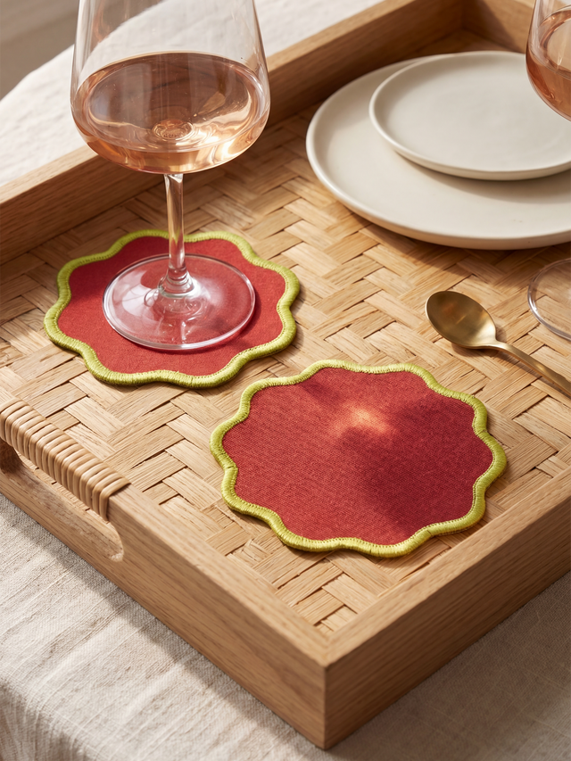 Valeri Merrow-Edge Coasters, Set Of 6