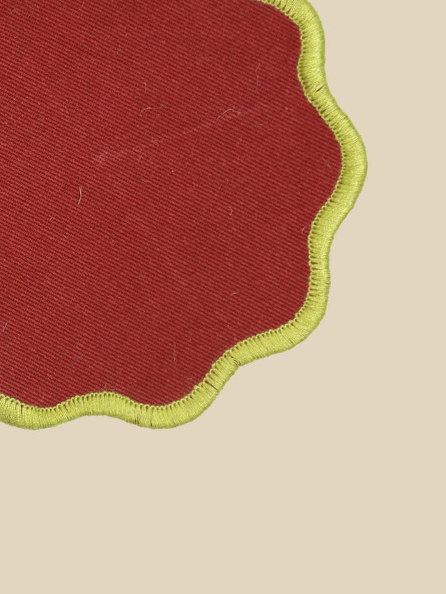 Valeri Merrow-Edge Coasters, Set Of 6