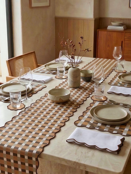 Riva Digital Print Table Runner