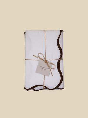 Svara Merrow-Edge Napkins, Set of 6