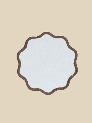Savio Merrow-Edge Coasters, Set of 6