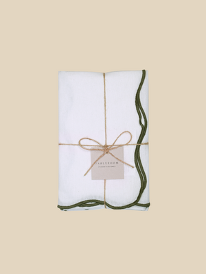 Vayana Merrow-Edge Napkins, Set of 6