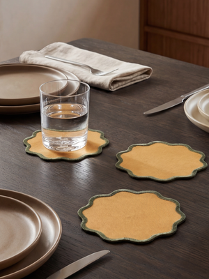 Jair Merrow-Edge Coasters, Set of 6