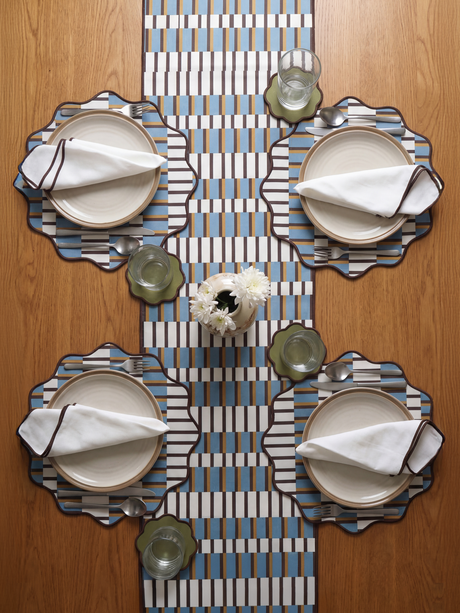 Jude Merrow-Edge Coasters, Set of 6