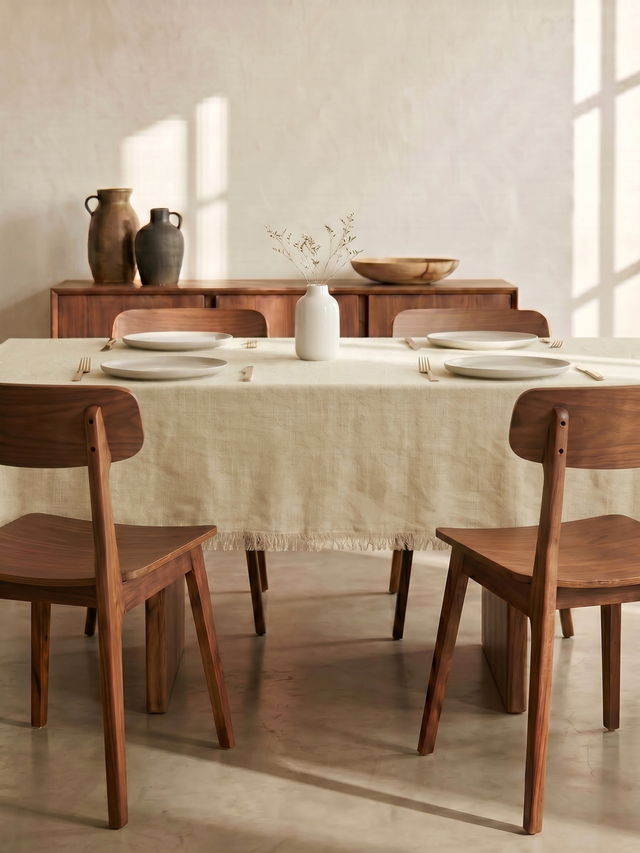 Lunaro Pure Linen Table Linen