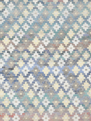 Octavia Hand-woven PET Kilim Rug - Grey