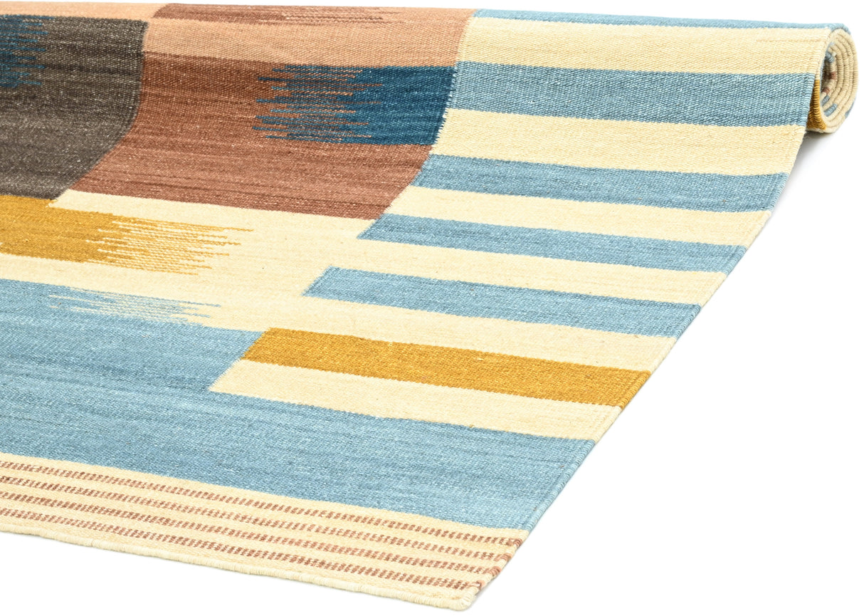 Alvira Wool and Cotton Kilim