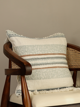 Rumi Cotton Striped Cushion