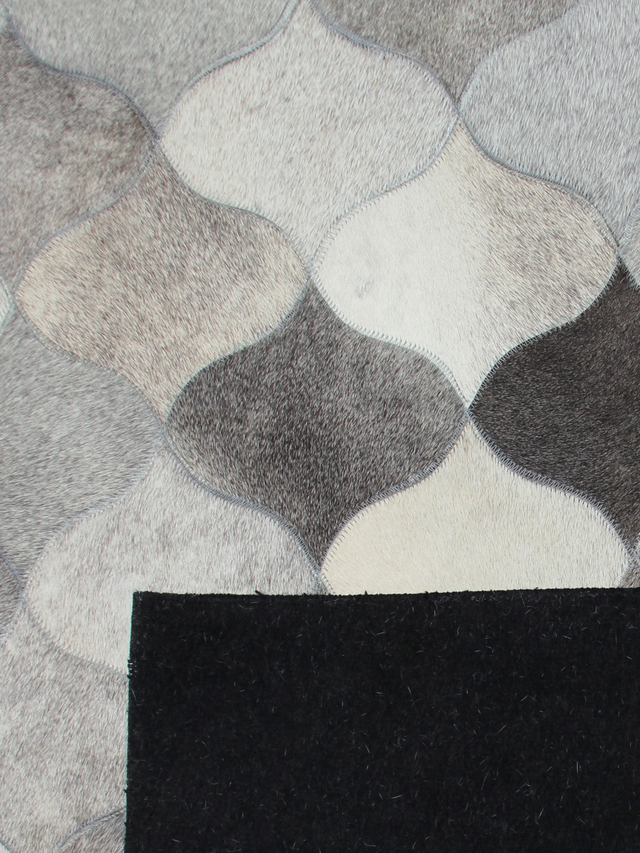 Onyx Hide & Wool Rug