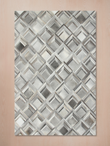 Ashen Hide & Wool Rug
