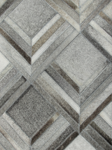 Ashen Hide & Wool Rug