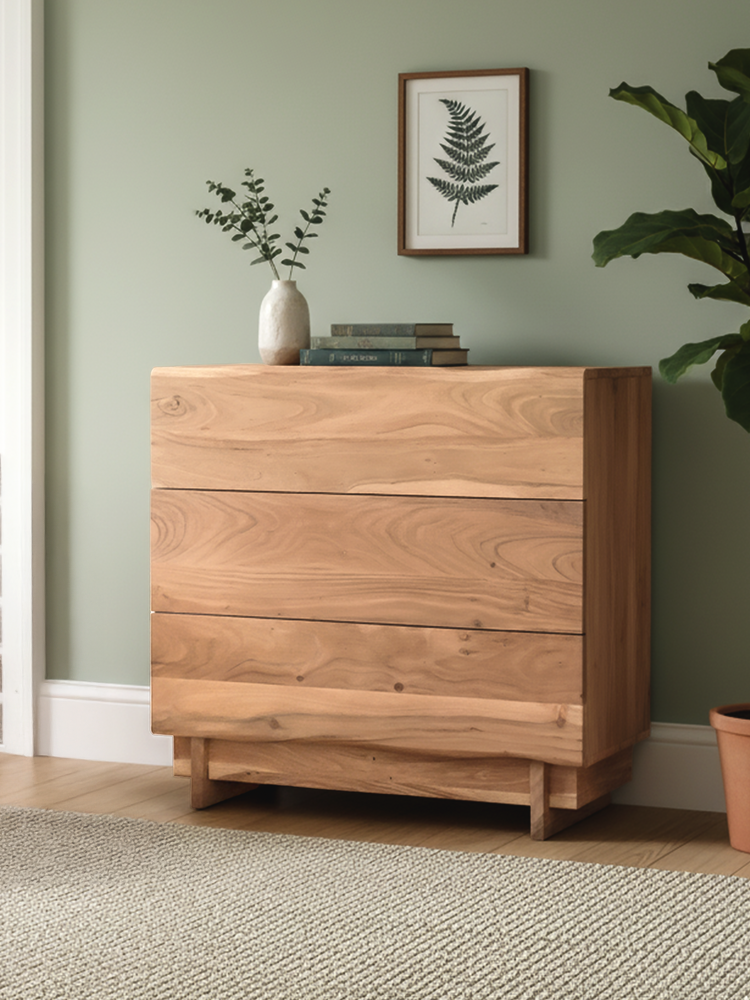 Alder Three Drawer Chest