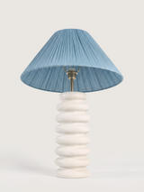 Luisa Raffia Lampshade with Sora Paper Mache Base