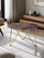 Edwin Marble Coffee Table - Gold Base