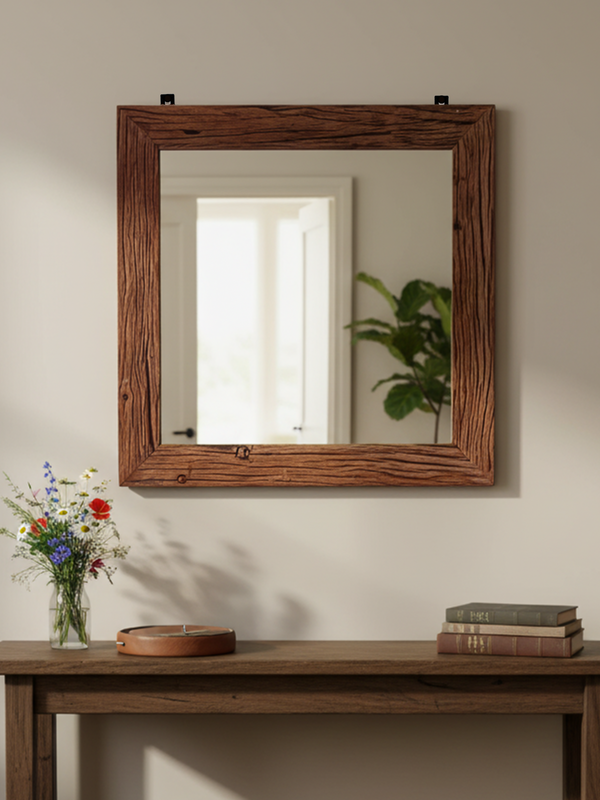 Calder Reclaimed Wood Mirror