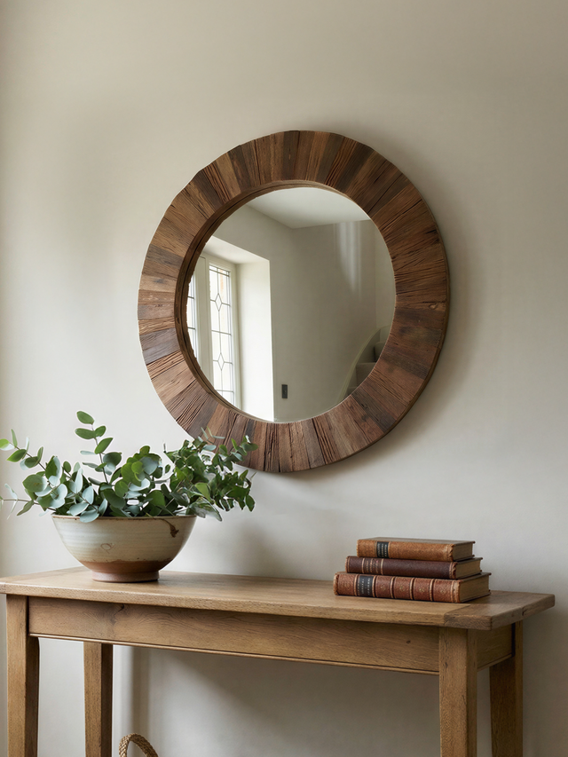 Zavi Reclaimed Wood Mirror - Small