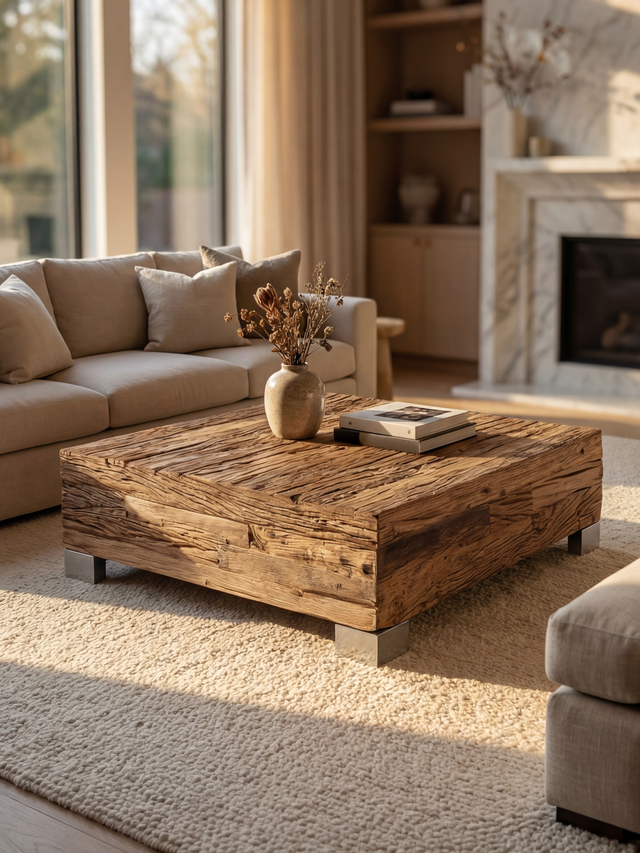 Ethan Reclaimed Wood Coffee Table