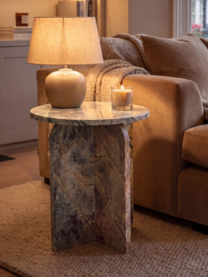 Petra Marble Side Table