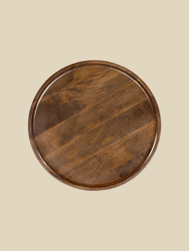 Brada Mango Wood & Metal Coffee Table