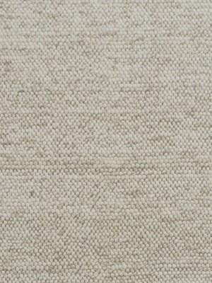 Aurel Hand-woven Wool Rug - Beige
