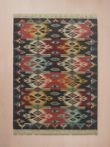 Tibo Wool Hand-woven Rug - Multi