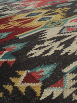 Tibo Wool Hand-woven Rug - Multi