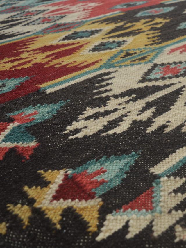 Tibo Wool Hand-woven Rug - Multi