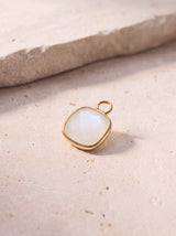 Luma Rainbow Moonstone Pendant - 18k Gold Vermeil