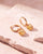 Chand Citrine Hoop Earrings - 18k Gold Vermeil