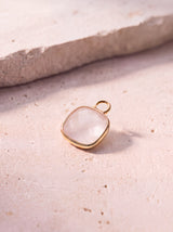 Luma Rose Quartz Pendant - 18k Gold Vermeil