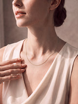 Aura Paperclip Chain Necklace - 18k Gold Vermeil