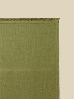 Cevill European Linen Fringe Table Linen Set