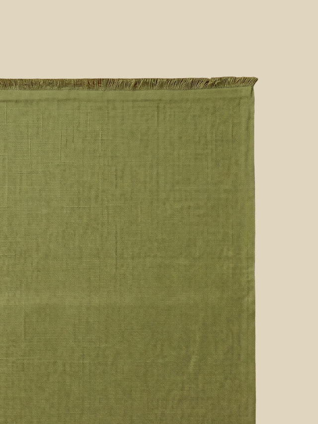 Cevill European Linen Fringe Table Linen Set