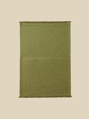 Cevill European Linen Fringe Table Linen Set