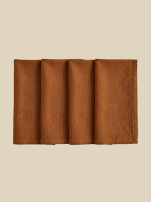 Cotto Organic Slub Cotton Table Linen Set